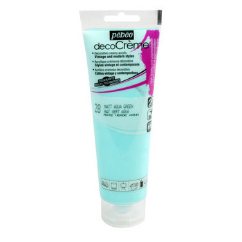 Peinture DecoCreme, 120ml - Vert aqua
