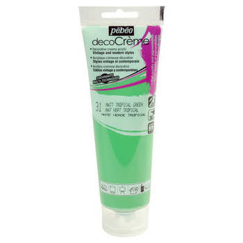 Peinture DecoCreme, 120ml - Vert tropical