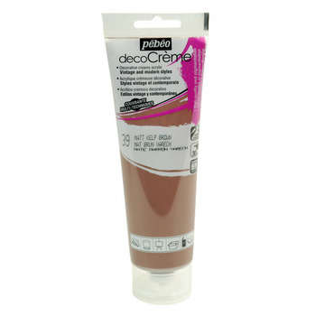 Peinture DecoCreme, 120ml - Brun varech