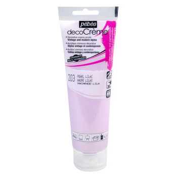 Peinture Décocrème : lilas nacré 120 ml