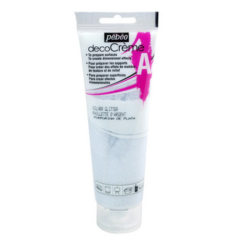 Déco auxiliaire, 120ml - Paillette argent
