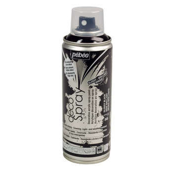 DecoSpray brillant, 200ml - Noir