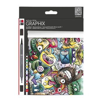 Feutres aquarelle x12 - Mega Mash
