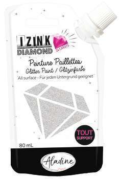 Peinture Izink Diamond 24 carats silver
