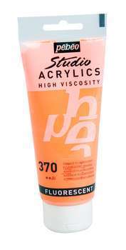 Peinture Acryl Studio 100ml fluo orange