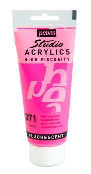 Peinture Acryl Studio 100ml fluo rose