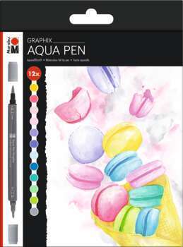 Feutres Aqua Pen x 12