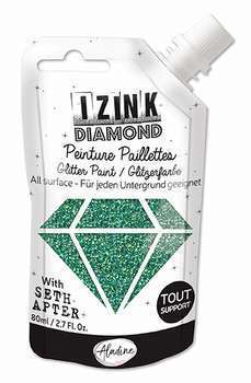 Peinture Izink Diamond bleu azure
