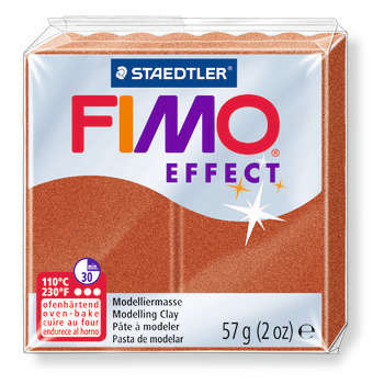 Pâte Fimo effect 57 g : cuivre