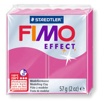 Pâte Fimo effect 57 g : Rubis