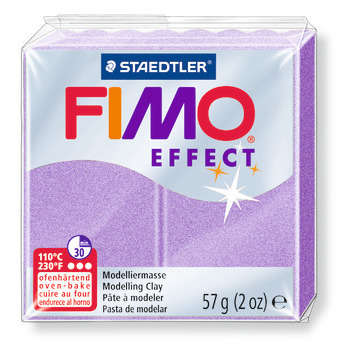 Pâte Fimo effect 57 g : Lilas