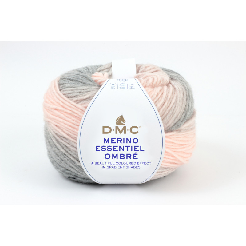 Pelote Merino Essentiel Ombré en laine/acrylique,