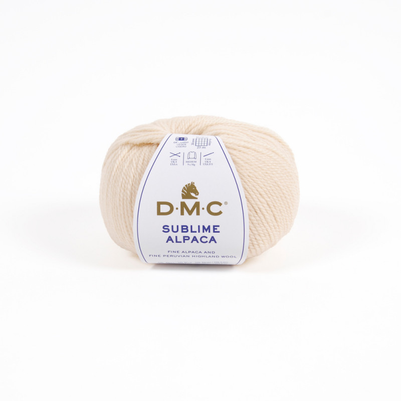 Pelote Sublime Alpaga et laine, coloris beige 103