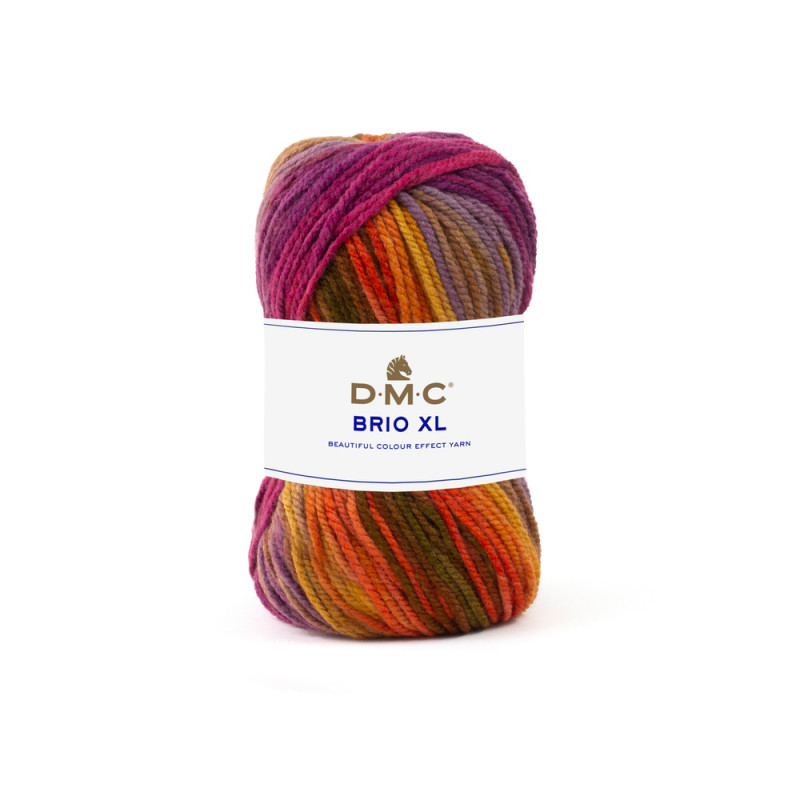 Pelote Brio XL en laine/acrylique, coloris mixte 4