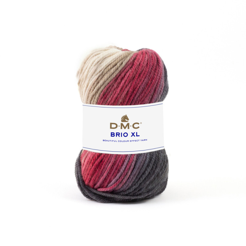 Pelote Brio XL en laine/acrylique, coloris mixte 4
