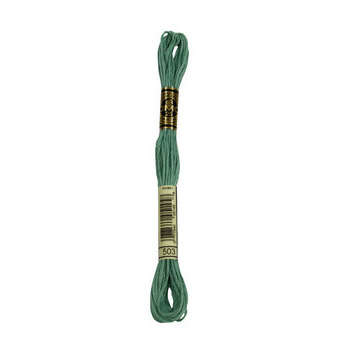 Echevette de coton mouliné spécial, 8m - Thym vert