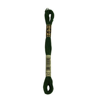 Echevette de coton mouliné spécial, 8m - Vert de g