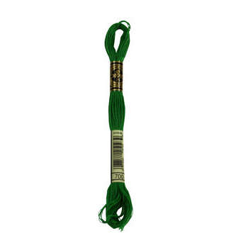 Echevette de coton mouliné spécial, 8m - Vert prai