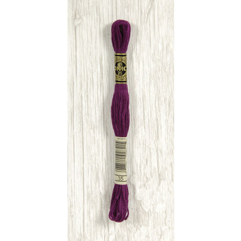 Coton mouliné spécial : violet, L.8m - 35