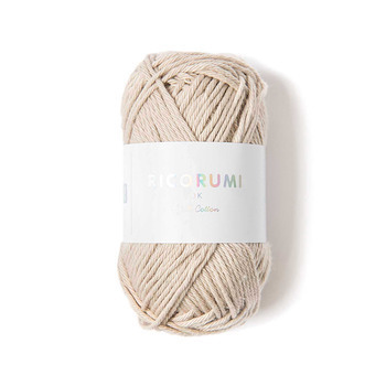 Pelote créative Ricorumi 100 % coton coloris masti