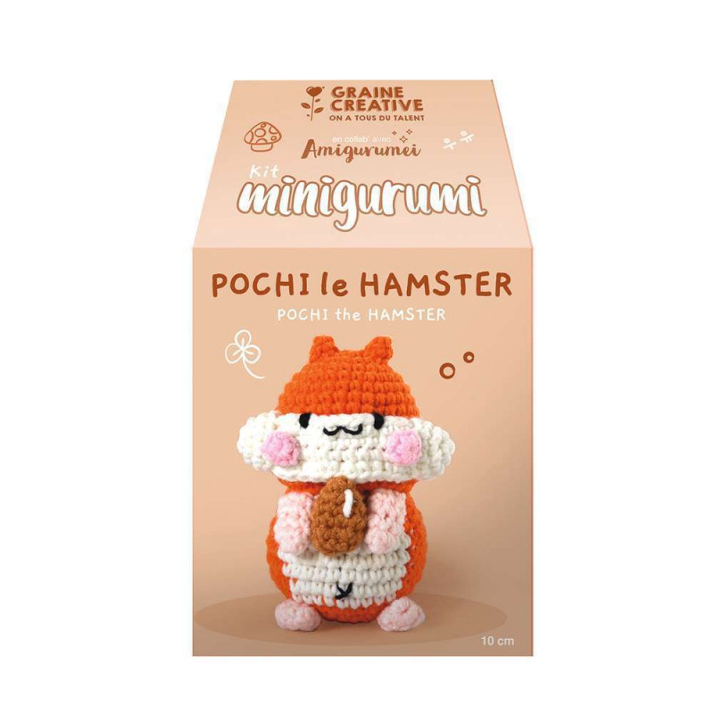 Kit crochet Minigurumi - Pochi le hamster