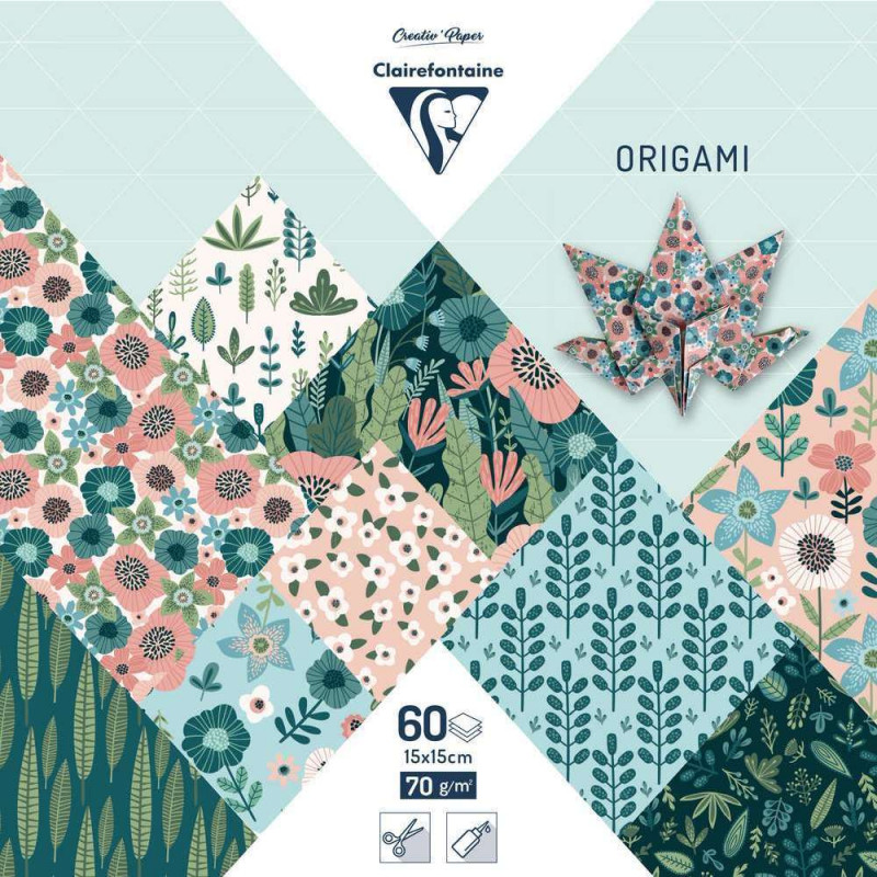 60 feuilles origami