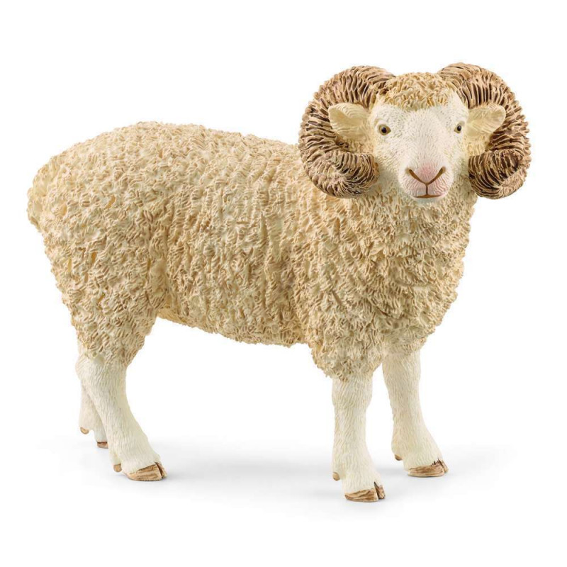 Figurine de bélier pour enfant en plastique