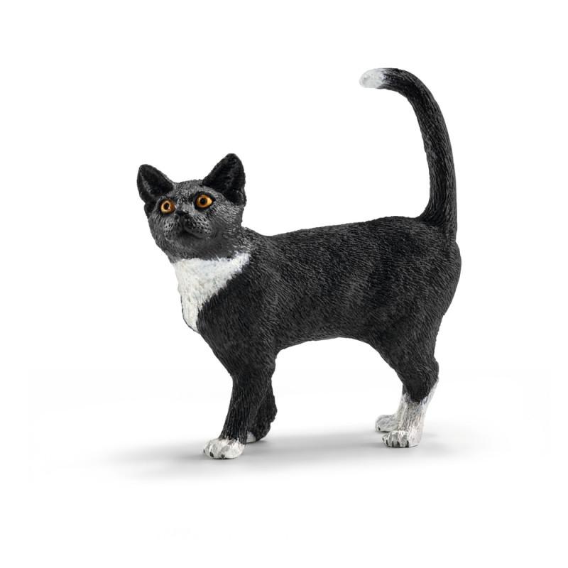 Figurine Chat debout 5,5x2x6 cm
