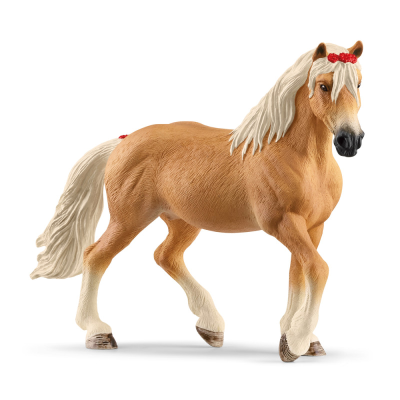 Figurine Jument haflinger 15x3,3x9,5 cm