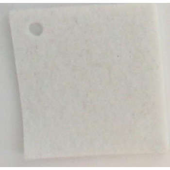 Coupon feutrine blanc, 30x30cmx2mm