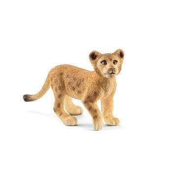 Figurine lionceau en plastique - 7,5x2,7x4,4cm