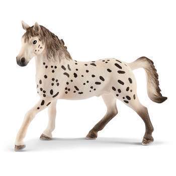 Figurine étalon Knabstrupper en plastique - 14x5,3