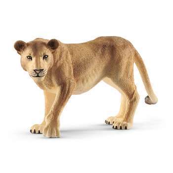 Figurine lionne en plastique - 11,6x4x5,3 cm