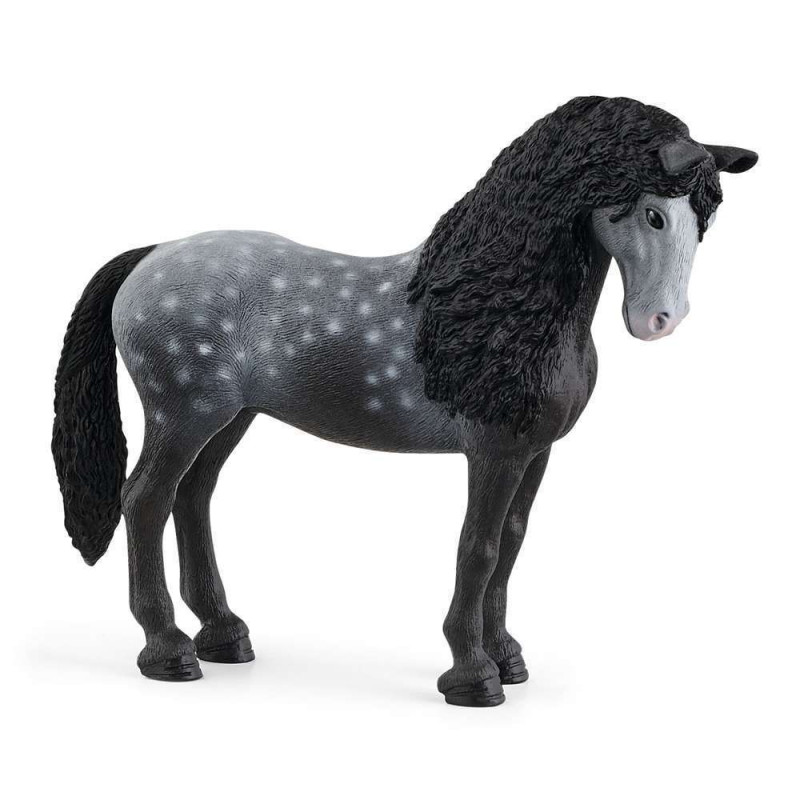 Figurine de jument pure race espagnole pour enfant