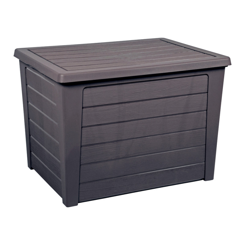 Coffre de jardin Baya avec couvercle, coloris anth
