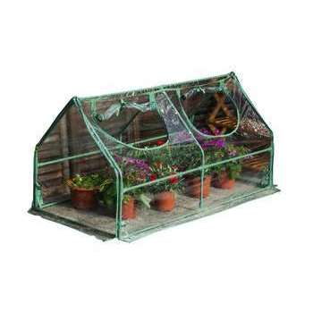 Serre de jardin en châssis - L. 120 x l. 60 x H. 6