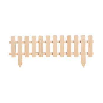 Bordure plate à planter, en bois - l. 120 x H. 45