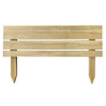 Bordure Nova en bois - L. 80 x H. 30 cm