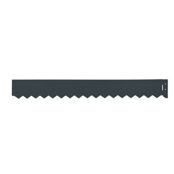 Kit de 3 bordures anthracite H. 12cm