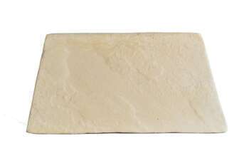 Bordure plate hexagonale ton pierre