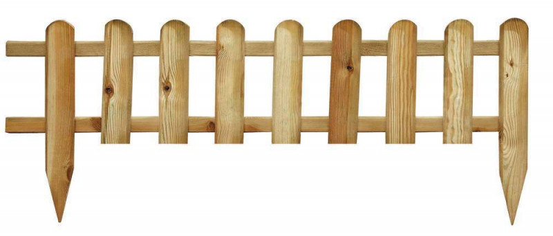 Bordure MINI VALLA rainure en bois traité autoclav