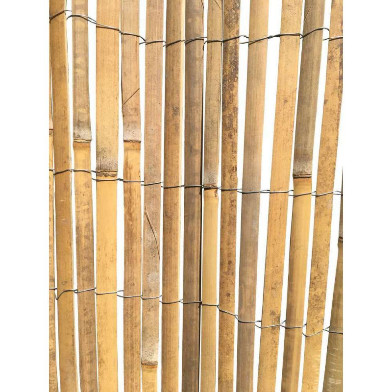 Canisse bambou lattes - rouleau 1x3m