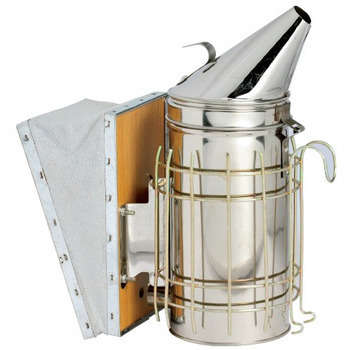 Enfumoir inox/soufflet peau