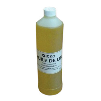 Huile de lin pour ruche : Bidon de 1 litre