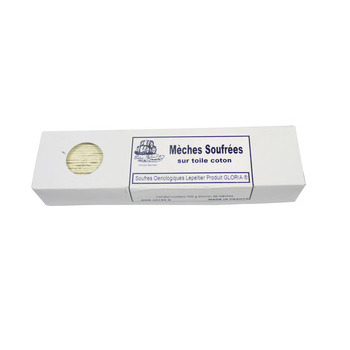 Répulsif ruche Mèches soufrées : 500g