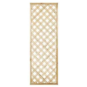 Panneau Treillis Leolynn naturel 60x180cm