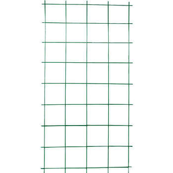 Treillis métal carré H. 150 cm vert