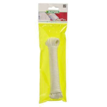 Corde en nylon coloris blanc - 20 m