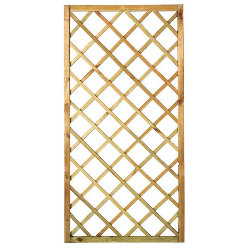 Treillis Savigny : pin sylvestre, 90x180cm