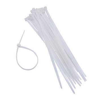25 Colliers de tuteurage type Colsons, transparent